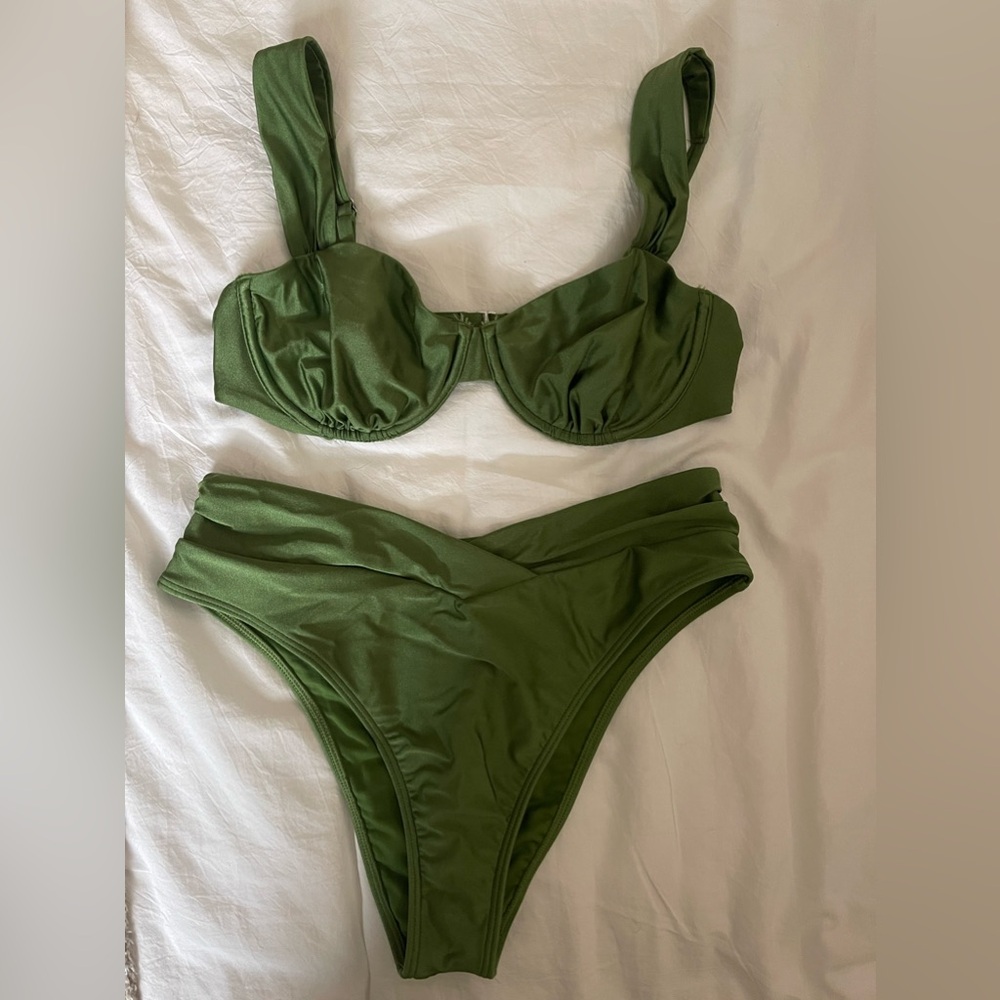 Abercrombie Green Bikini